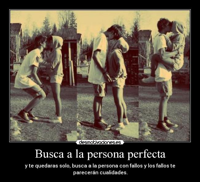 Busca a la persona perfecta - 