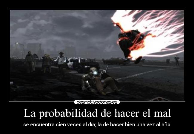 carteles mercermcgrath infamous cole mcgrath comic anime mal que entra boca del hombre desmotivaciones