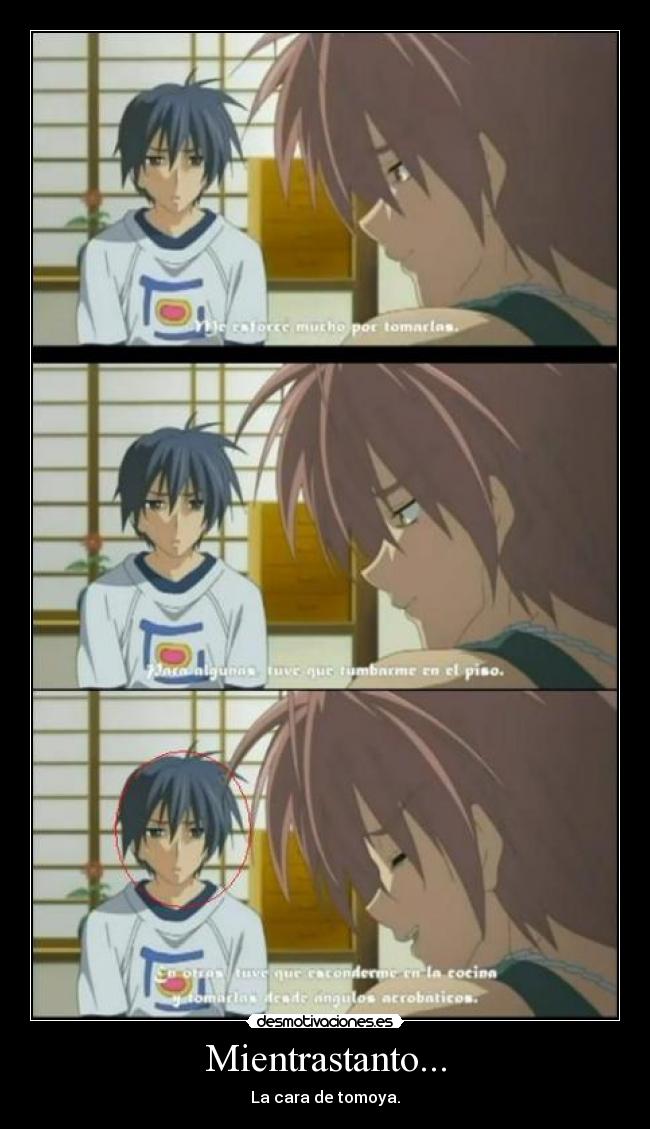 carteles tomoya desmotivaciones