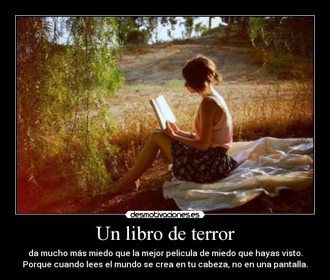 Un libro de terror -