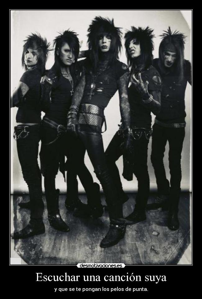 carteles black veil brides desmotivaciones