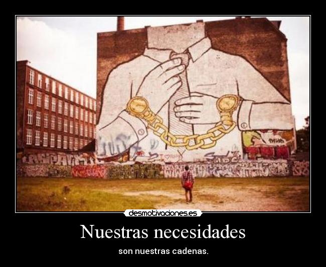 Nuestras necesidades -