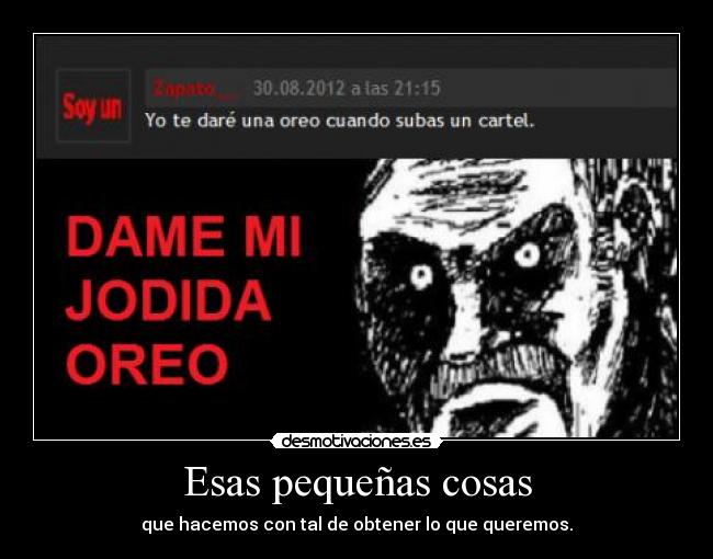 Esas pequeñas cosas - 