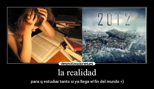 la realidad -