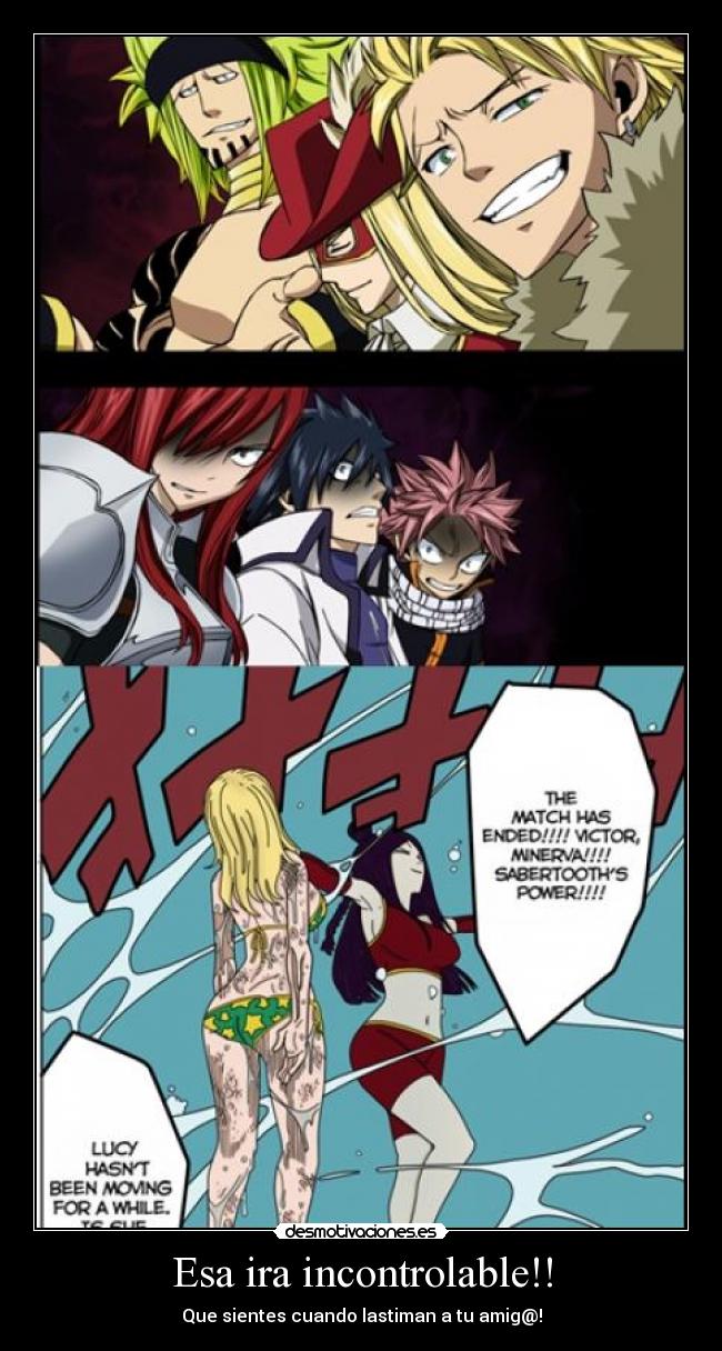 Esa ira incontrolable!! - Que sientes cuando lastiman a tu amig@!