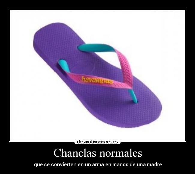 Chanclas normales -