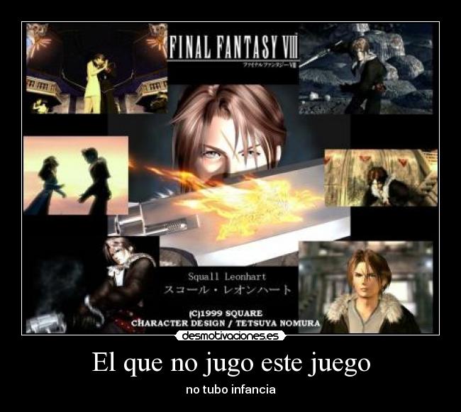 El que no jugo este juego -