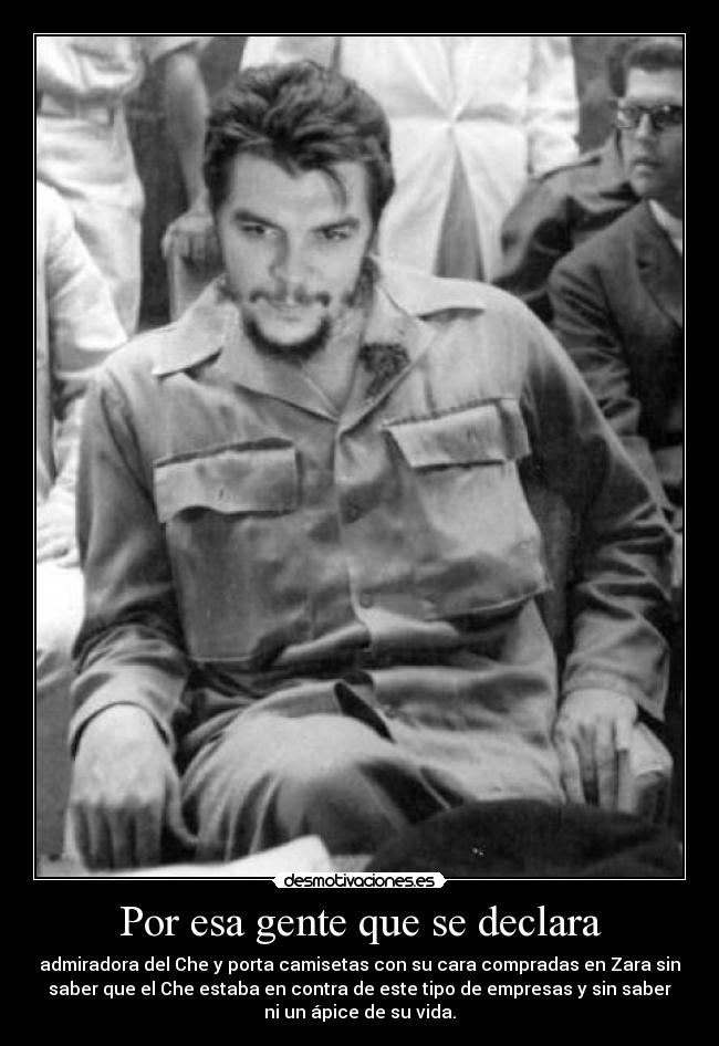 Por esa gente que se declara - 