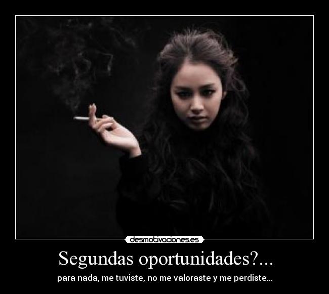 carteles oportunidades desmotivaciones