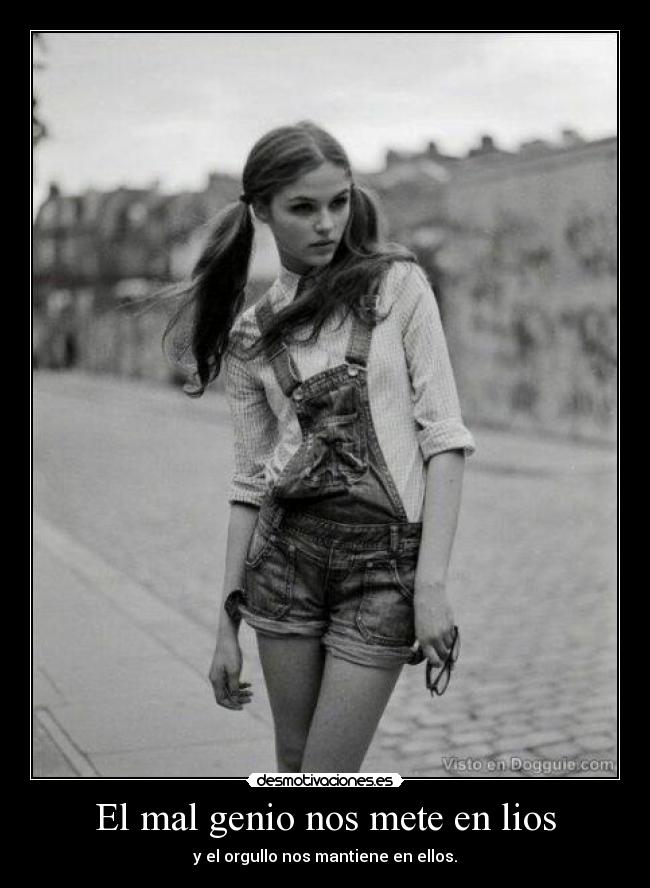 El mal genio nos mete en lios -