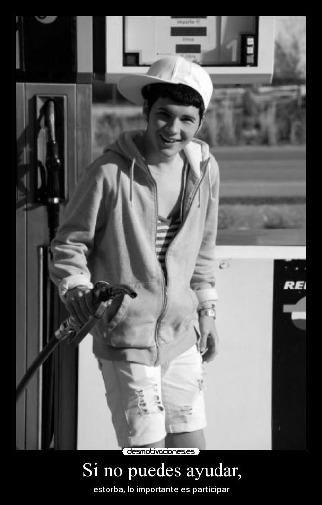 Si no puedes ayudar, - 