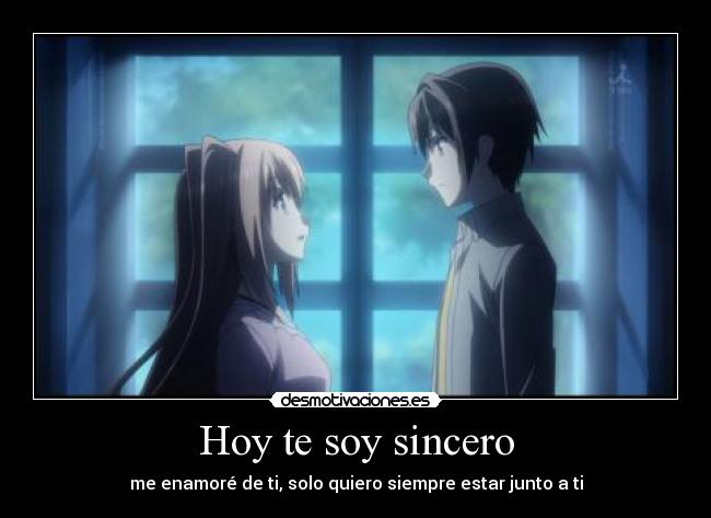 Hoy te soy sincero - 