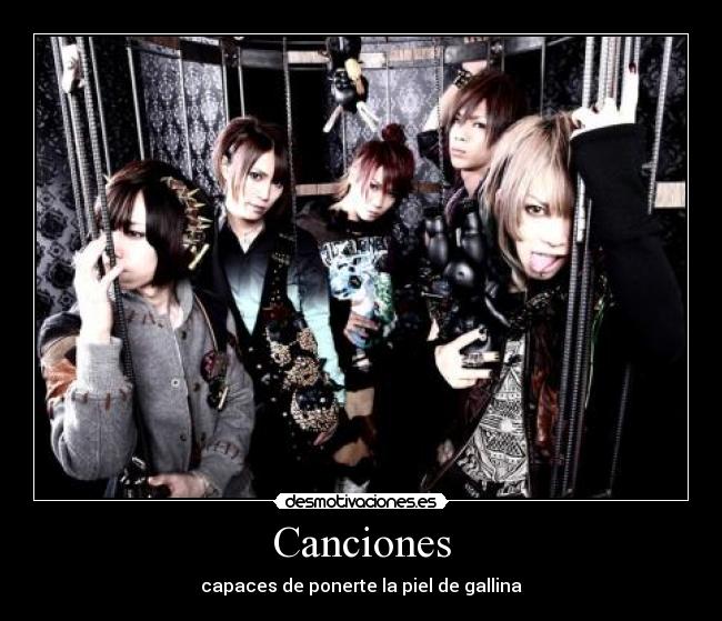 Canciones - capaces de ponerte la piel de gallina