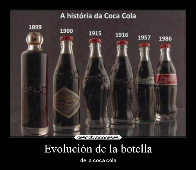 carteles evolucion coco cola desmotivaciones