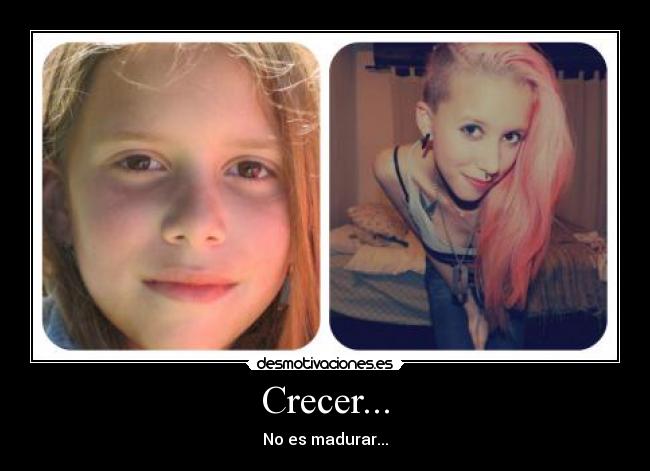 Crecer... -