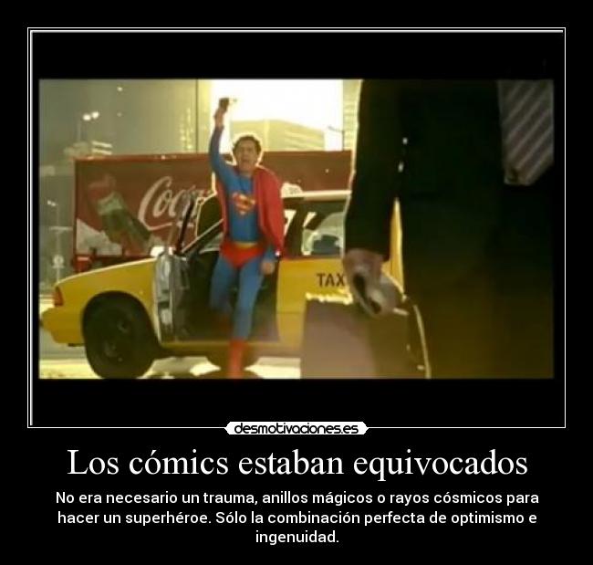 carteles los comics estaban equivocados desmotivaciones
