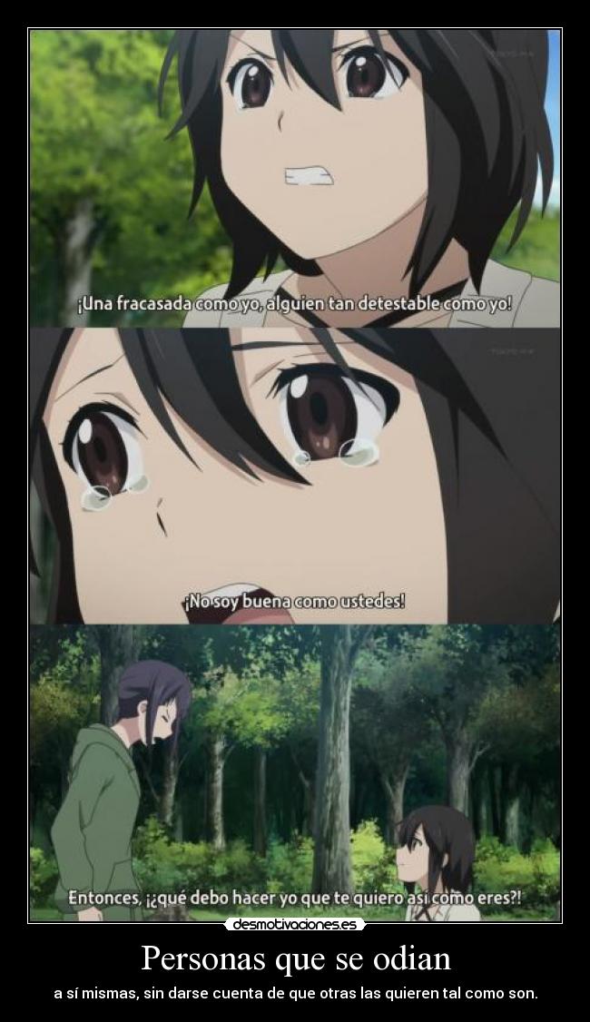 Personas que se odian - 