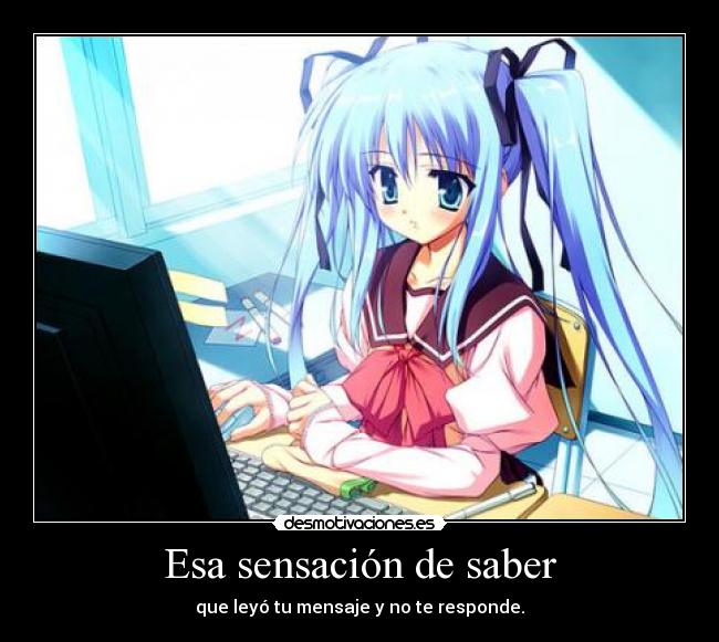 Esa sensación de saber - 