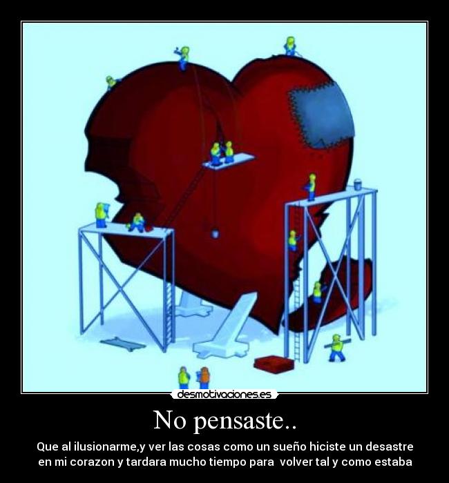No pensaste.. - 