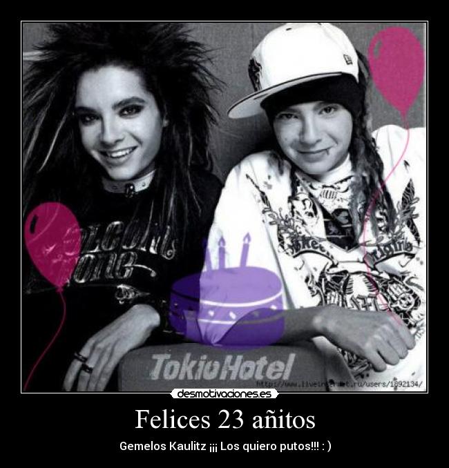 Felices 23 añitos -