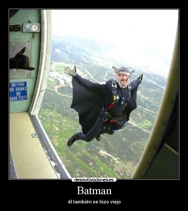 Batman - él también se hizo viejo