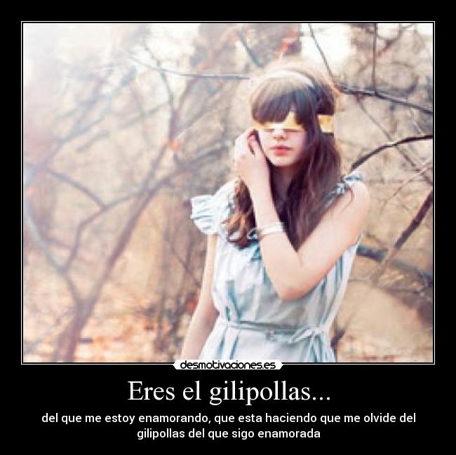 Eres el gilipollas... - 
