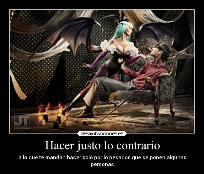 carteles morrigan aesland dante sparda morrigan acercandose cazademonios desmotivaciones