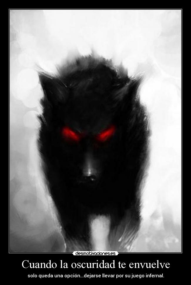 Cuando la oscuridad te envuelve -