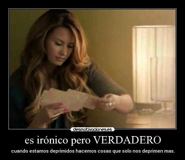 es irónico pero VERDADERO -