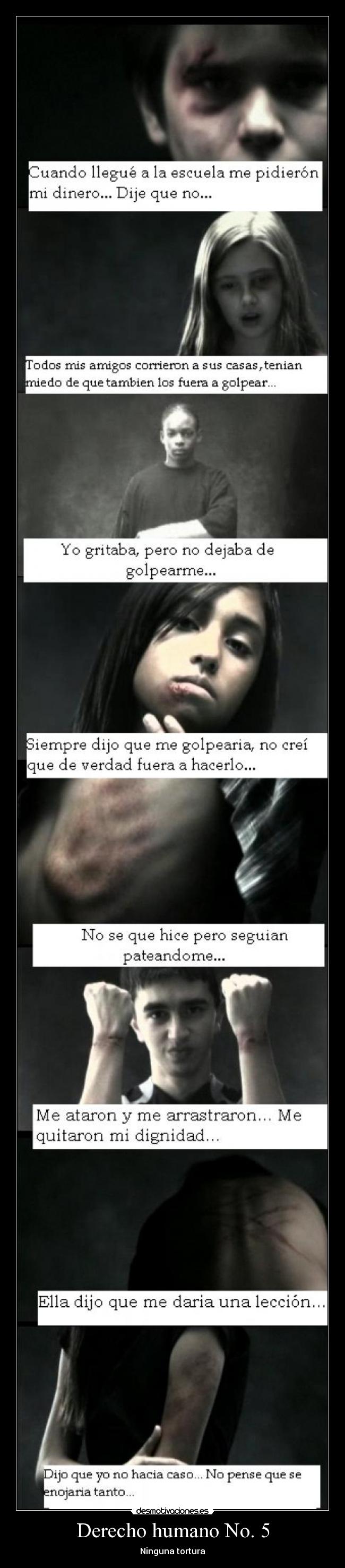 Derecho humano No. 5 - 