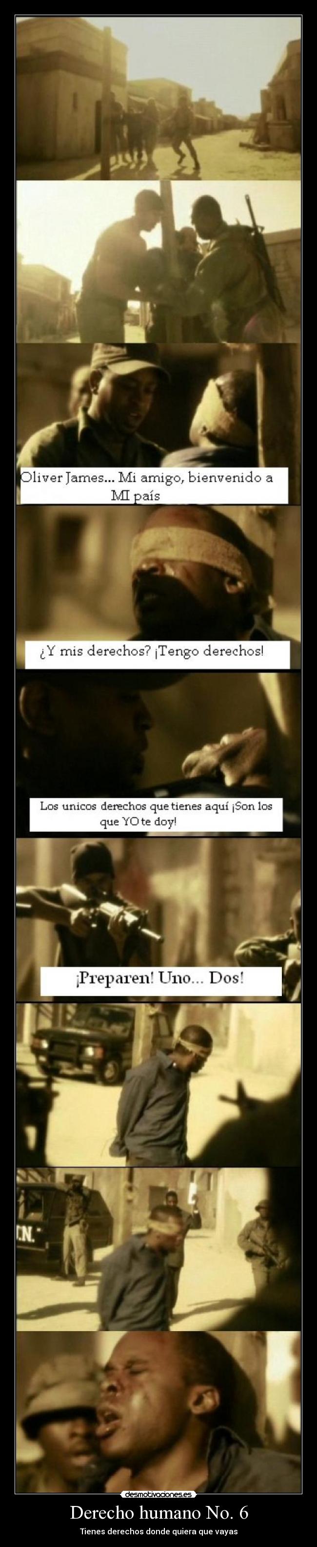 carteles proyecto derechos humanos derecho seis desmotivaciones