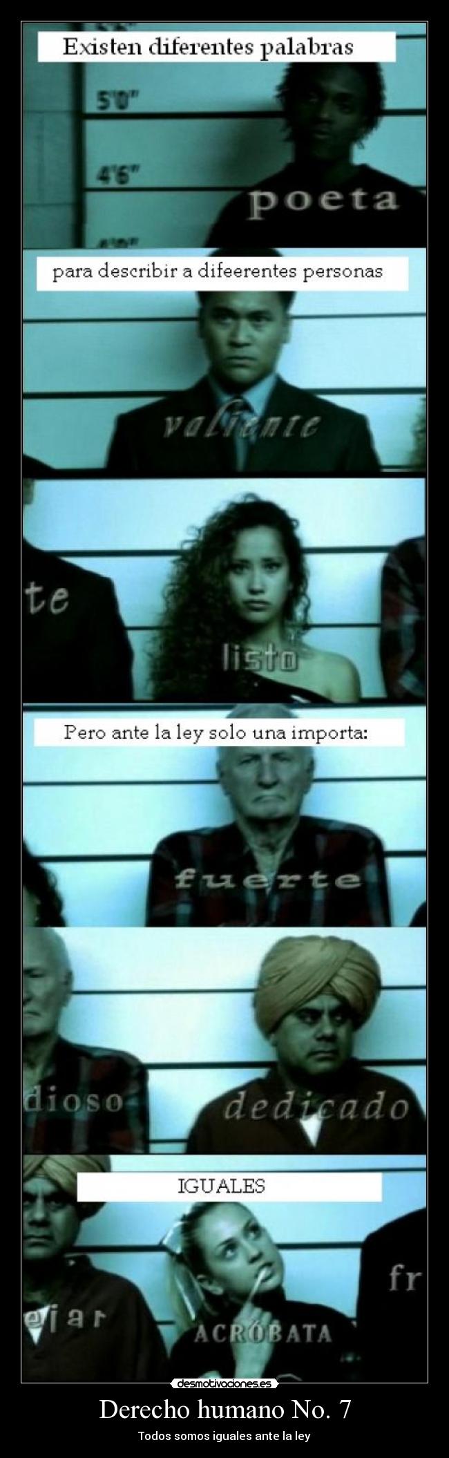 Derecho humano No. 7 - 