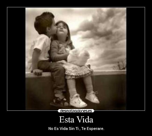 Esta Vida - No Es Vida Sin Ti , Te Esperare.