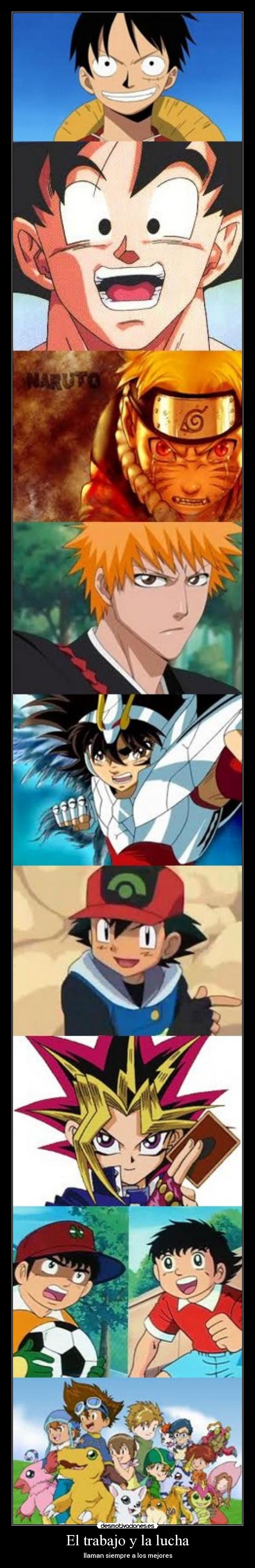 El trabajo y la lucha -