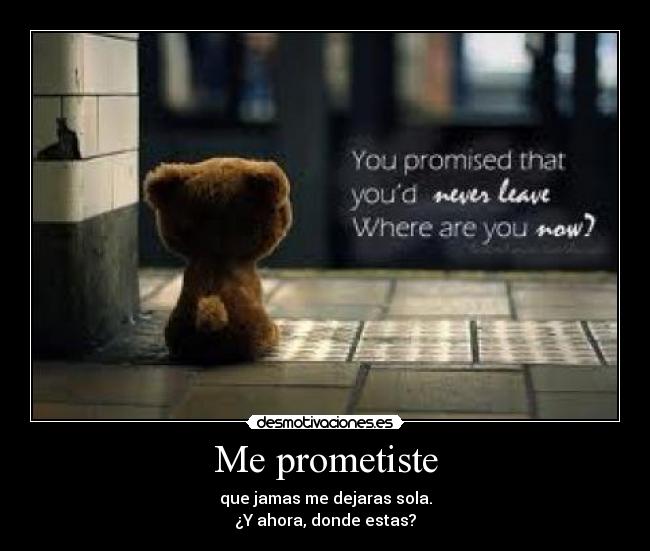 Me prometiste - 