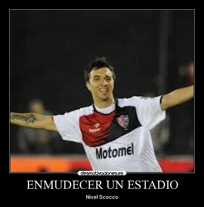 ENMUDECER UN ESTADIO - Nivel Scocco♥