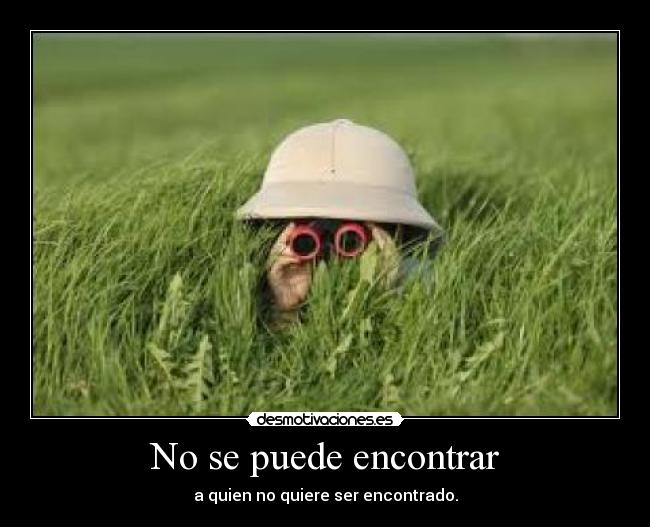 No se puede encontrar - 