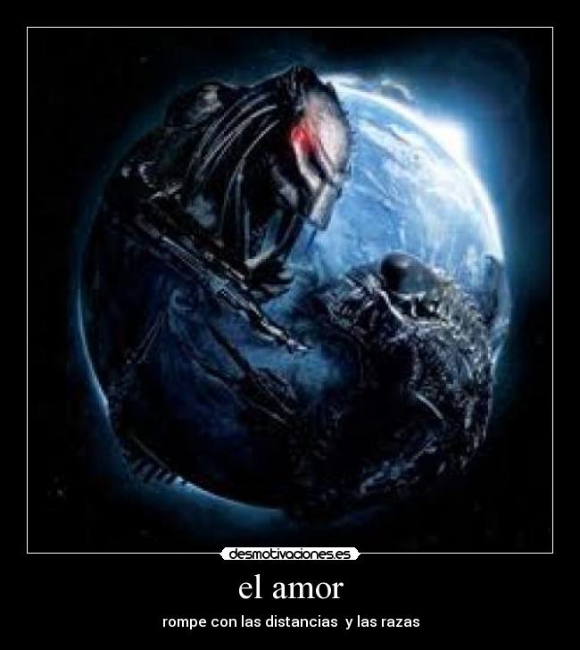 el amor - rompe con las distancias  y las razas