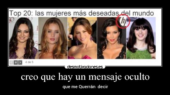 creo que hay un mensaje oculto - 