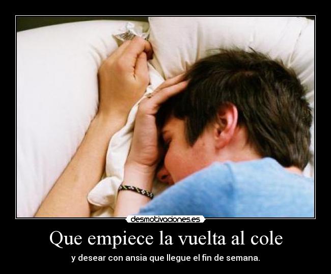 Que empiece la vuelta al cole - 