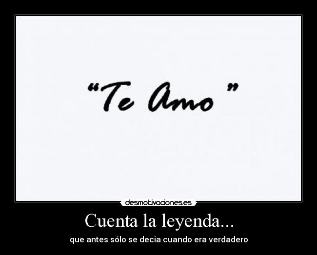 Cuenta la leyenda... - 