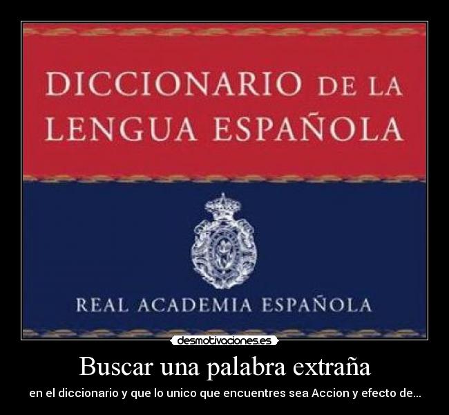 Buscar una palabra extraña - 