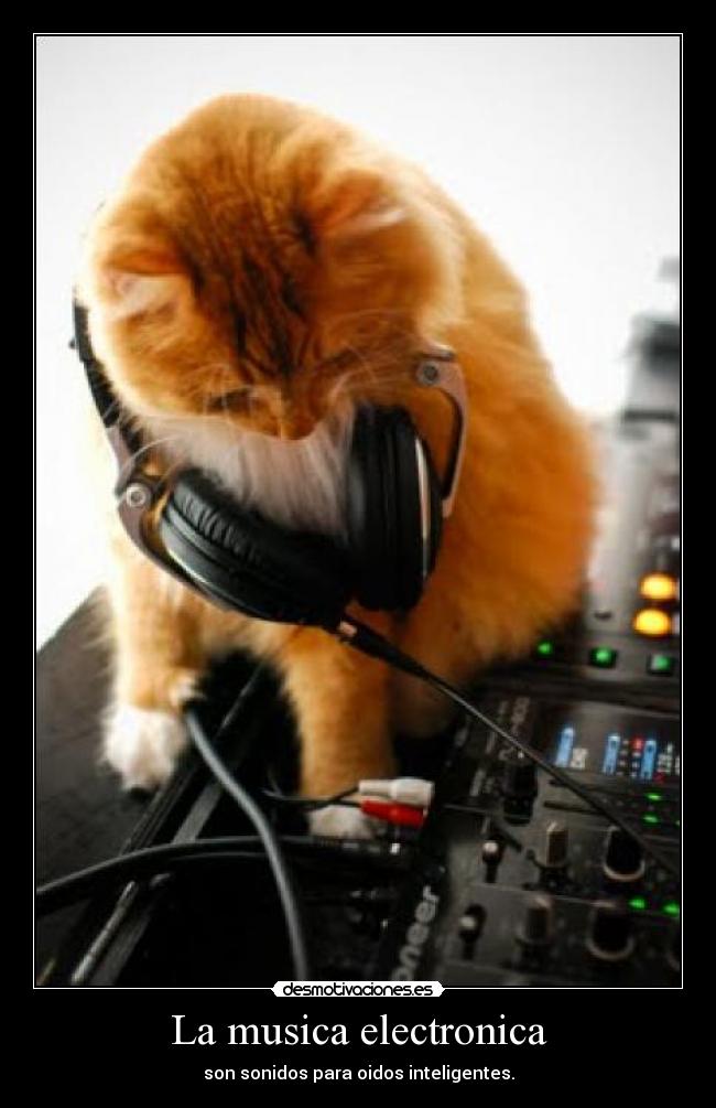 La musica electronica -