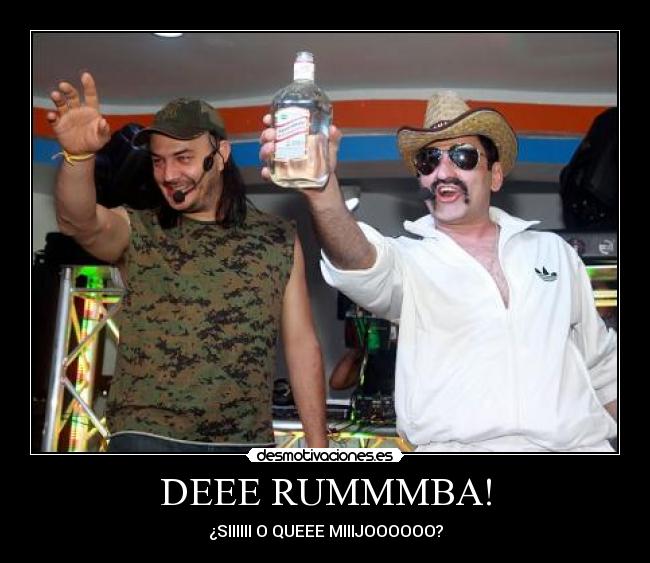 carteles rumba desmotivaciones