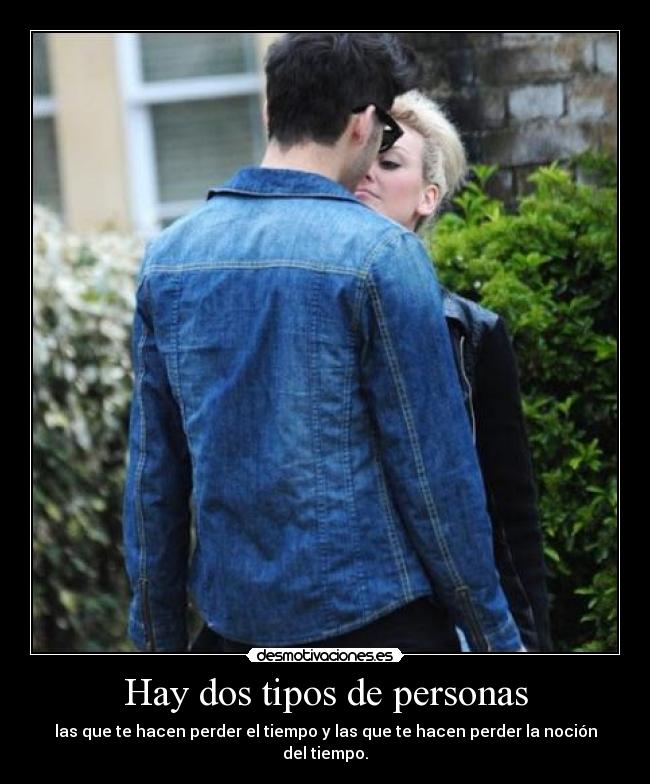 Hay dos tipos de personas -