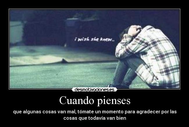 Cuando pienses -