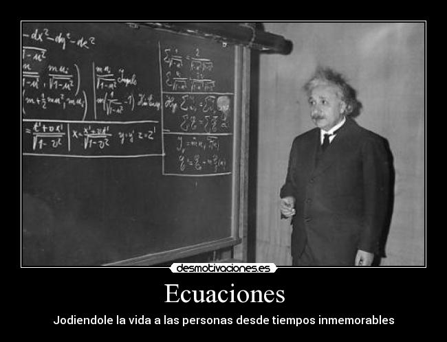 Ecuaciones - 