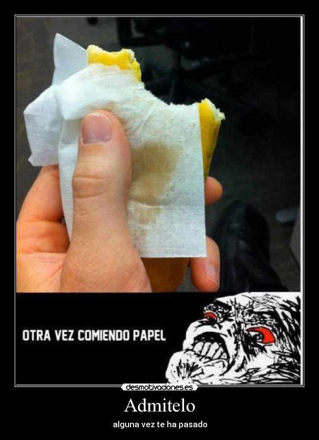 Admitelo - alguna vez te ha pasado