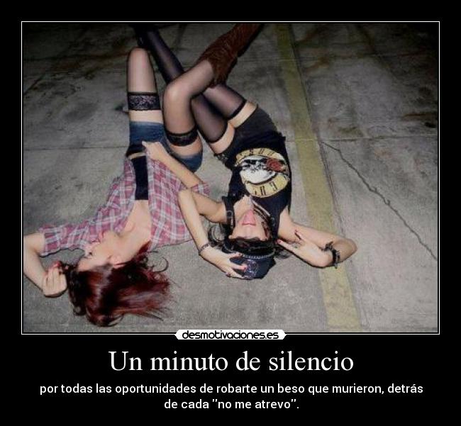 Un minuto de silencio -