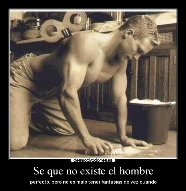 Se que no existe el hombre - 